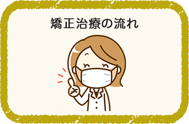 矯正治療の流れ